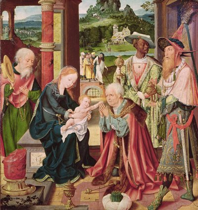 The Adoration of the Magi by Joos van Cleve